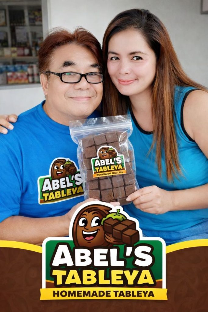 christian couple running abel's tableya homemade tableya